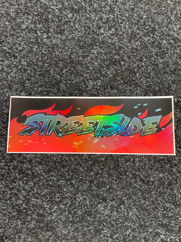 RED FLAME HOLO SLAP