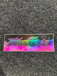PURPLE FLAME HOLO SLAP